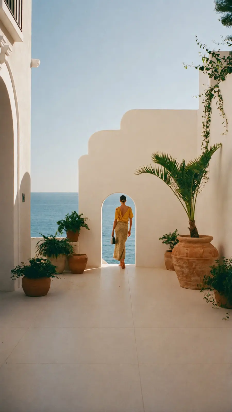 Mediterranean architectural concept